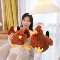 Hot 30/40CM Simulation Plush Toys Stuffed Soft Chicken Dolls Animal Poultry Pillow Funny Home Cushion Decor Birthday Gift. 