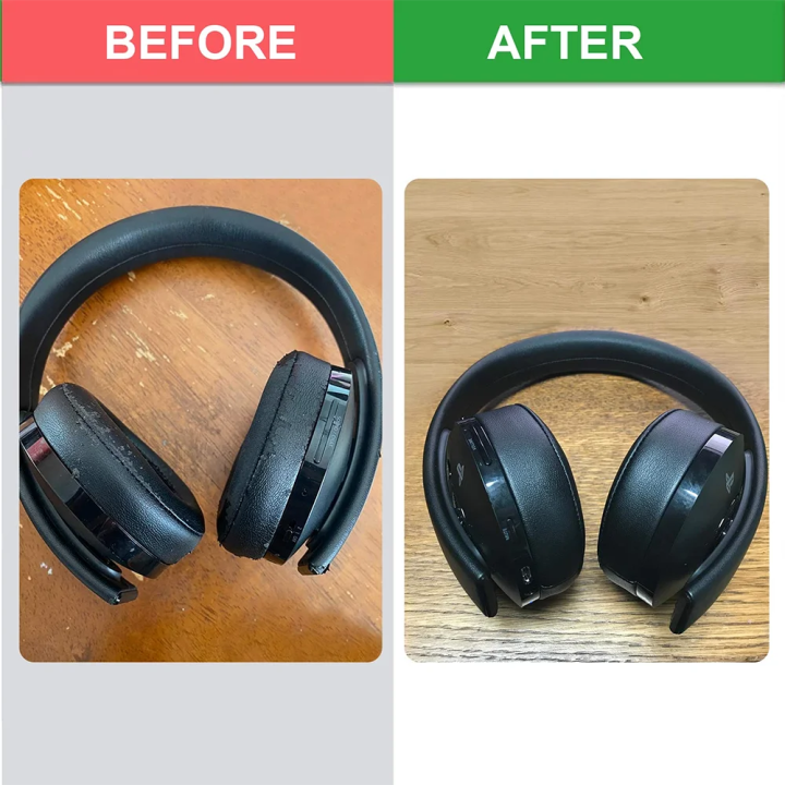 CUHYA-0080%20Earpads%20for%20Sony%20PlayStation%20Gold%20Wireless%20Headset%20Gamer%202018%20Headphone%20PS4%20Replacement%20Earpad%20Ear%20Pad%20Cushion%20Cups%20-%20Image%205