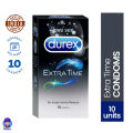 Durex Extra Time For Longer Lasting Pleasure 10Pcs. 