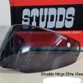 Stylish and Safe Riding with Studds Ninja Elite Helmet Visor in Black - Easy To use and Clean, A Unique Choice For Motorcycle Enthusiasts.