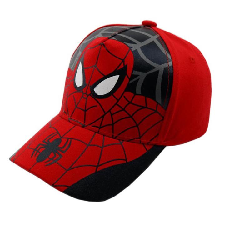Boys%20Kids%20Cartoon%20Super%20Hero%20Spider%20Printing%20Baseball%20Cap%20Hip%20Hop%20Sports%20Hat%20SnapBack%20Children%20Outdoor%20Sunhat%20-%20Image%203