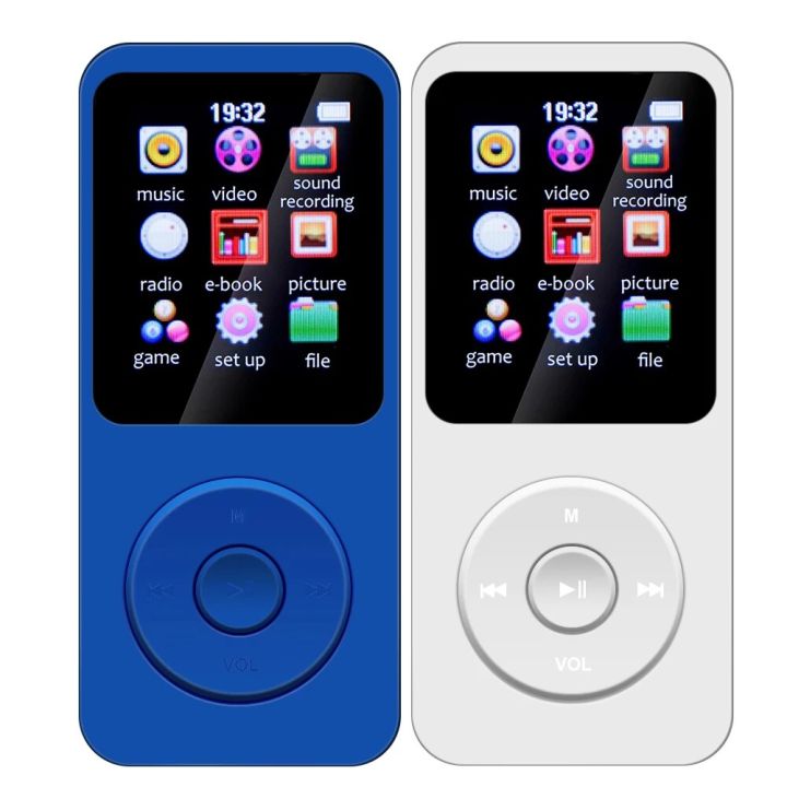 MP3 Player HIFI Sound Music MP3 Player with Video/Voice Recorder/FM Radio/E-Book Record Noise Cancelling Sports with Micrphone