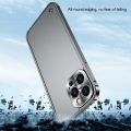 For iPhone 14 Pro Max Metal Frame Frosted PC Shockproof Phone Case. 