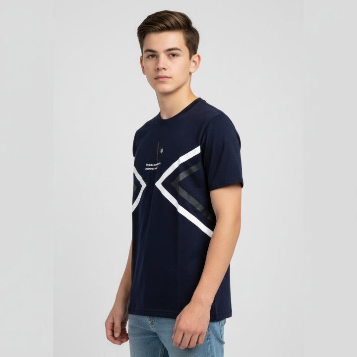 Daraz New Design Soft & Comfortable T-Shirt For Men - Genji -T Shirt