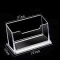 Box Display Rack Transparent Business Card Case Desktop High-end Acrylic Card Holder Storage. 