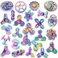 Dhaka Shopping Zone 3 Shape Metal Fidget Spinner Toy Random model/color. 