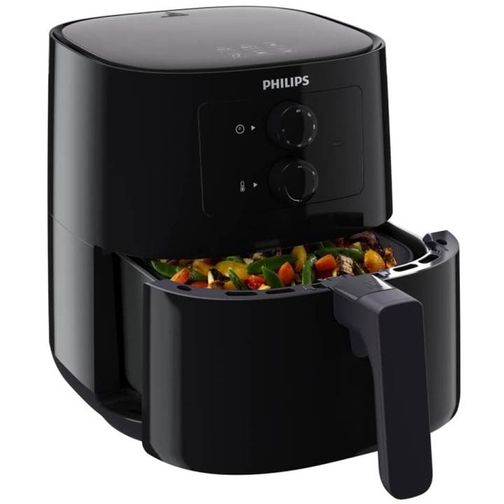 Philips HD9200/90 Essential Compact Low Fat Air Fryer | 4.1 Liter ...