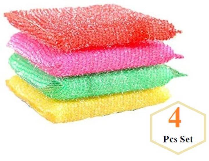 Premium%20Quality%20(4%20Pcs)%20Dish%20Wash%20Foam%20Scrubber%20Pad%20/%20Foam%20Pad%20/%20Dish%20Wash%20Pad%20-%20Image%203