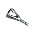 Stainless Steel Deburring External Chamfer Tool Remove Burr Repair Tool for Drill Bit. 