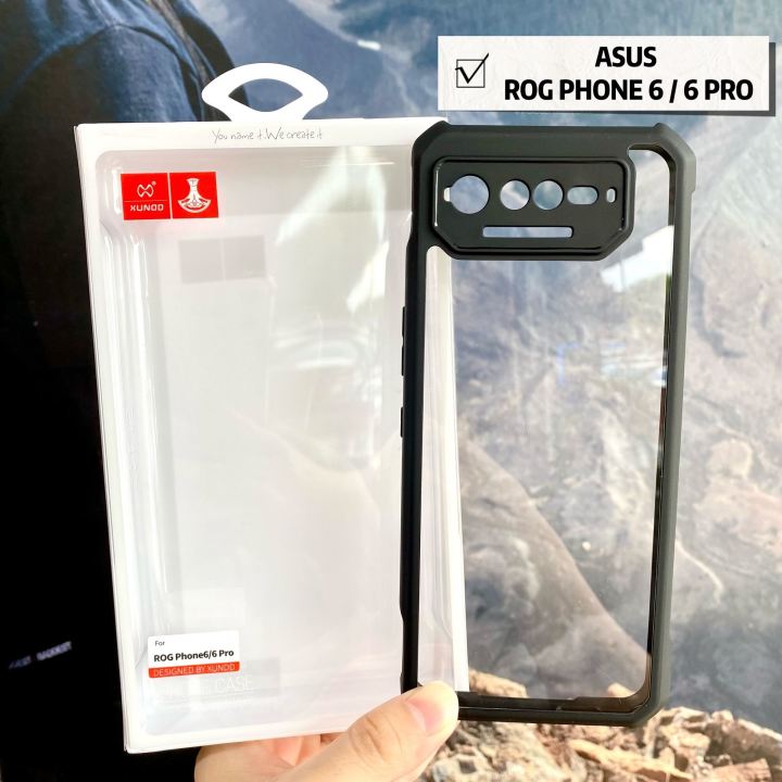 For%20Asus%20ROG%20Phone%206%20ROG%206%20ROG%206%20Pro%20Xundd%20Shockproof%20Transparent%20PC%20and%20TPU%20Bumper%20Back%20Cover%20-%20Image%203