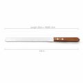 33cm Stainless Steel Serrated Bread & Cake Knife – Smooth Cutting. 