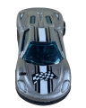 17 Ford GT Silver Diecast Model Car - Nightburnerz .