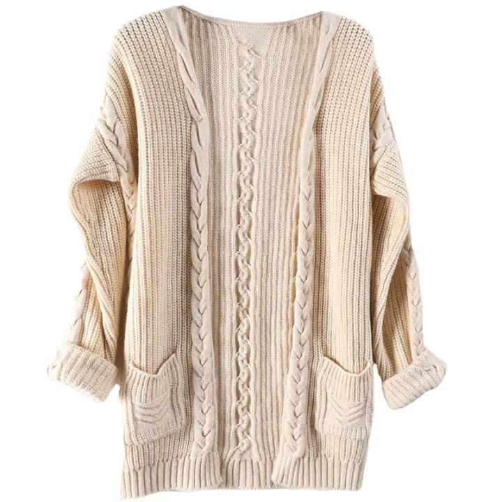 Women%20Cardigan%20Vintage%20Cashmere%20Sweater%20Wool%20Fall%20Winter%20Thick%20Warm%20Soft%20Knit%20Cable%20Oversized%20Long%20Cardigan%20Women%20Long%20Sweater%20-%20Image%202