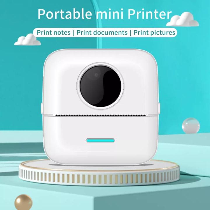 Portable Mini Thermal Printer 58mm Label Printer Bluetooth Printer for Study Notes, To-Do-Lists, Journal Printing, Label Printing, Nadra-X5