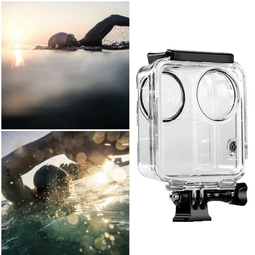 Cadre De Protection Pour GoPro MAX 360 - Avec Fixations Froides Pour Micro Et Lampe, Noir