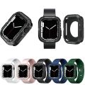 Case for Apple Watch Series 8/7/SE/6/5/4/3 Ultra 41mm 45mm 38 40 42mm 44mm 49mm Soft TPU Shockproof Protector Bumper for iwatch. 