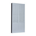 DOYO Time Card Rack Wall Mount Holder 24 Pocket Slot for Attendance Recorder Punch Time Office.