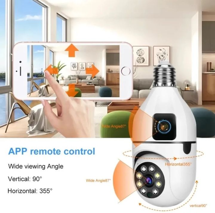 Dual%20Lens%20Bulb%20V380%20PRO%20WIFI%20IP%20Camera%20Night%20Vision%20Two-way%20Voice%20Home%20WIFI%20IP%20Security%20Camera%20-%20Image%204