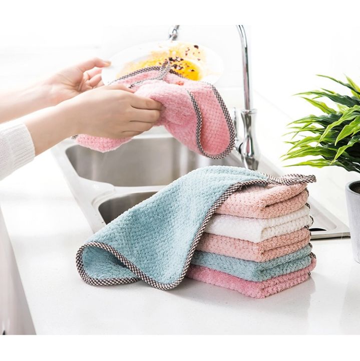 5 Pcs Extra Absorbent Microfibre Towel for Kitchen, Car Cleaning, Bike Cleaning