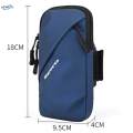 Phone Arm Band Bag Cellphone Holder Sports Arm Bag for Sport Travel Workout Blue. 