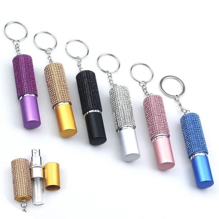 10ml%20Crystal%20Shiny%20Rhinestone%20Empty%20Perfume%20Bottle%20Keyring%20Pepper%20Spray%20Liquid%20Holder%20Keychain%20Self%20Protection%20Gift%20For%20Women%20-%20Image%204