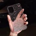 Back Cover For OPPO A92 Phone Case Glitter Silicone Soft Full Starry Sky String Glitter Transparent Space Stars Moon OPPO A92 Case. 