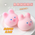 Popular Sangzhi Same Cherry Blossom Pig Decompression Rabbit PigTPRVent Squeezing Toy Children Decompression Toy Wholesale. 