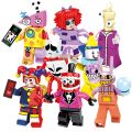 The Amazing Digital Circus Pomni Caine Jax Gangle Kafmo Zooble Ragatha Cartoon Anime Mini Building Block Figure Toys Kids Gift. 