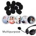 BlueWow Black Mic Protector Replacement Headset Foam Covers Windscreen Windshield Sponge Covers Microphone Cover for Meeting Mic [ZX01]. 