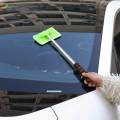Car Window Cleaner Anti Slip Extendable Handle Microfiber Auto Glass Wiper. 