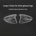 2Pcs Eye Flexible Clear Shields Side Safety Goggles Glasses Universal Anti Fog Creek. 