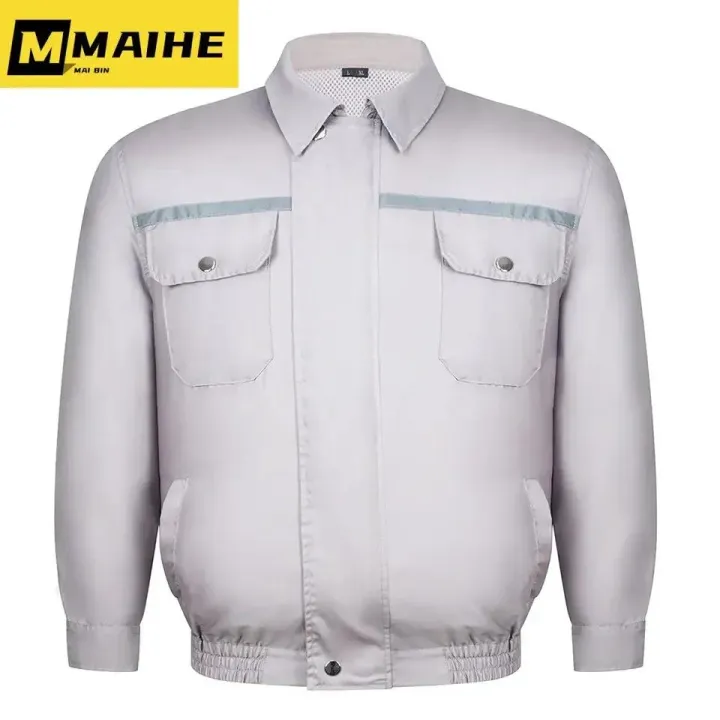 Summer%20Cool%20Jacket%20Men's%20Cooling%20Fan%20Jacket%20USB%20Refrigeration%20Air%20Conditioning%20Clothes%20Sunscreen%20Coat%20Construction%20Work%20Clothes%20-%20Image%204