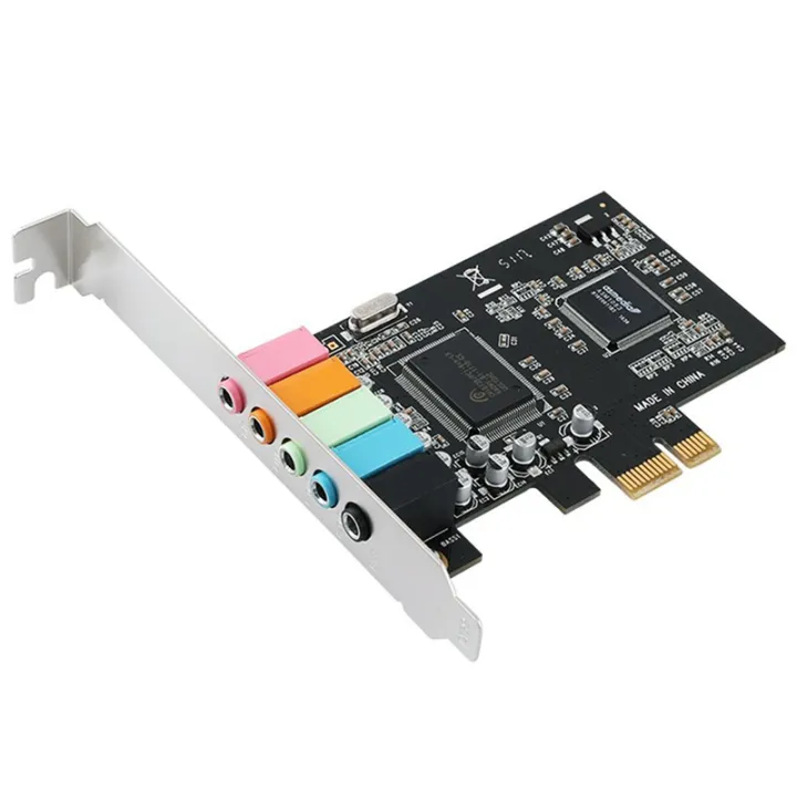 PCIe%20Sound%20Card%205.1,%20PCI%20Express%20Surround%203D%20Audio%20Card%20for%20PC%20with%20High%20Direct%20Sound%20Performance%20&%20Low%20Profile%20Bracket%20-%20Image%202