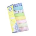 Newborn Baby Towels - 8pcs - Multi-color. 
