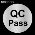QC pass round sticker 1 inch size 1000 pcs / 1roll.