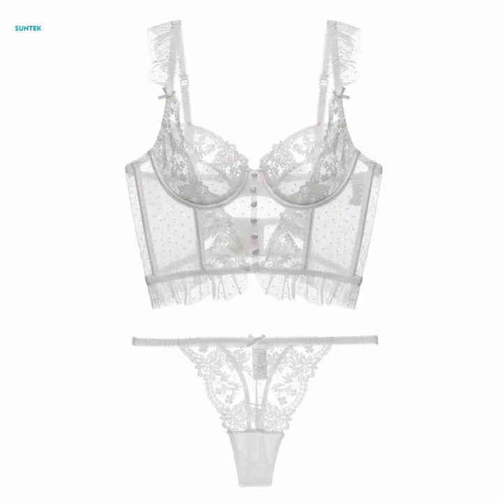 Women%20Lingerie%20Set,%20Panty%20Lace%20Bra%20and%20Panty%20Set%20for%20Wedding%20Bridal%20Gift%20Everyday%20Wear%20,%20Black,%20-%20Image%208