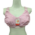 Bangladeshi Soft Cotton Guddi Bra - Non-Padded, Strong Hook, Sizes 32-44. 