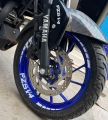 Yamaha FZS-FI V4 Deluxe | V4 | FZS V4 | FZS | bike sticker | Wheel Stickers Reflective Decals for Motorcycle Rim Tape Strips -Bike full set Sticker- ( Waterproof & Premium quality) | customize sticker. 