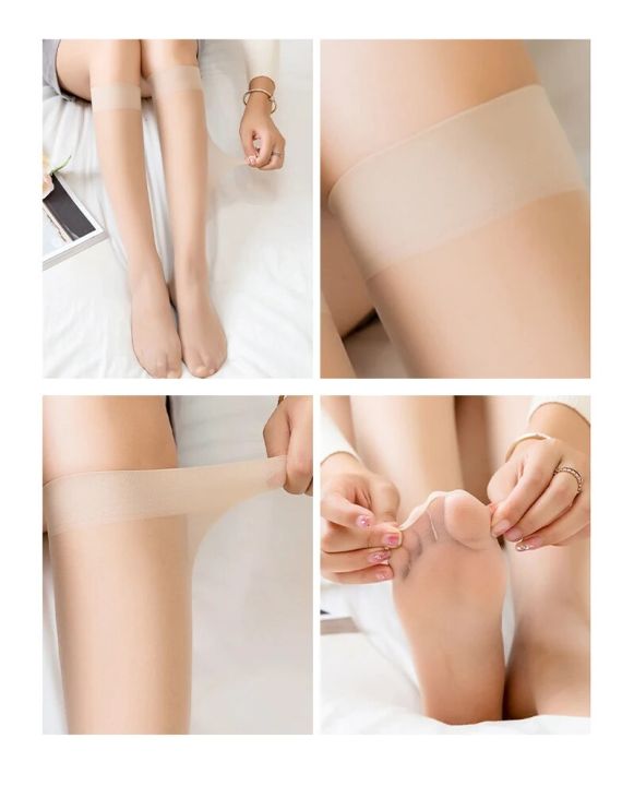 5pair%20Set%20Ultra-thin%20Nylon%20Stockings%20Women%20Black%20and%20Skin%20Colour%20High%20Elasticity%20Transparent%20Long%20Socks%20for%20Lady%20Girls%20Stockings%20-%20Image%205