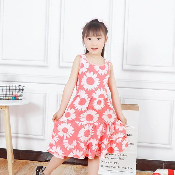 New Summer Flower Girl Dresses Casual 10 Years Old