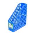Good Luck Single Station File Organizer Blue File Office Cabinet / File Holder. 