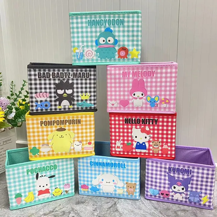 Kawaii%20Sanrio%20Hello%20Kitty%20Foldable%20Storage%20Box%20My%20Melody%20Cinnamoroll%20Kuromi%20Desktop%20Organizer%20Makeup%20Box%20Girls%20Gifts%20-%20Image%202