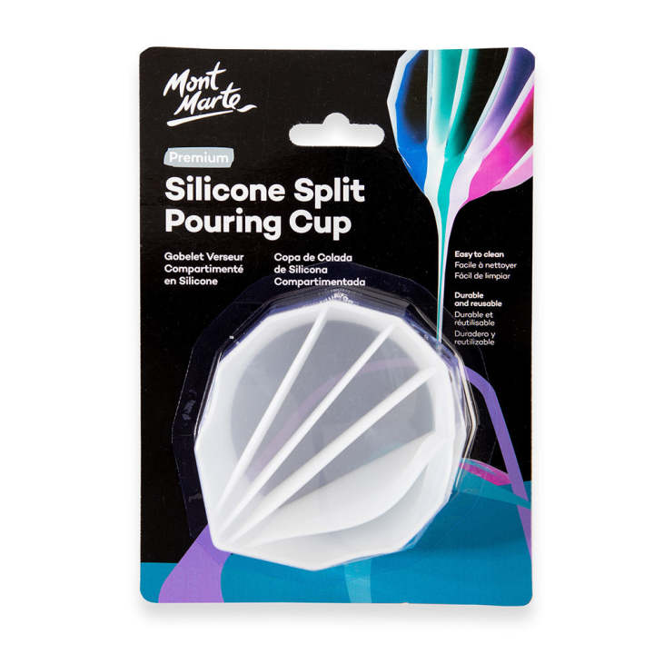 Mont Marte Silicone Split Pouring Cup-5slot