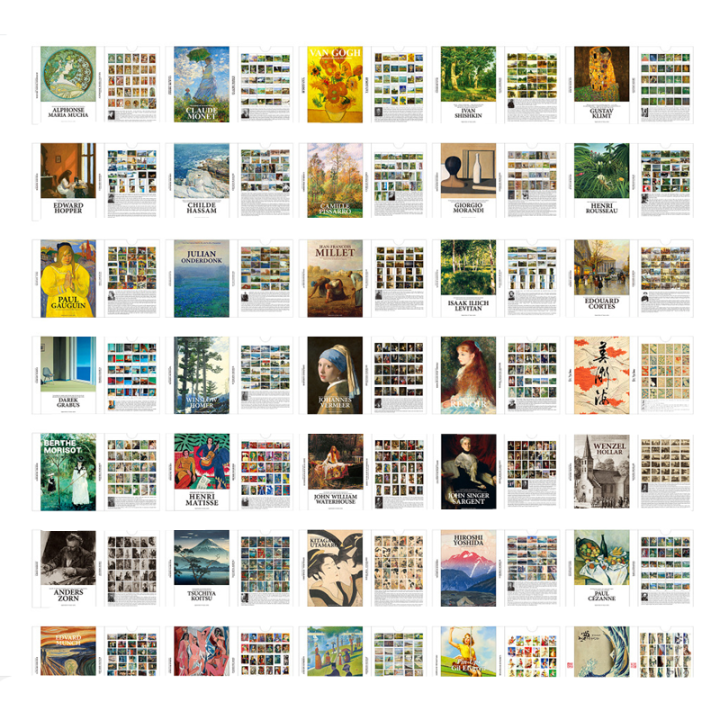 On Sale 30Pcs Boxed Postcards Art Theme Greeting Message Invitation Card Gift Wish Post Card Retro Collection Card For Thank You LaoXzhongX