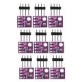 9Pcs BMP280 5V Digital Temperature Barometric Pressure Sensor Module, Temperature Sensor Atmospheric Pressure Board. 