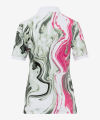 Ladies/Women  all-over Print Polo T-Shirt. 