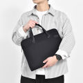 Briefcase Office Hand Bag Cow 2024 New Tsubu Waterproof Business Bag Large Capacity Male. 