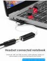 2-in-1 USB Audio Converter Controller 3.5mm Headphone And Microphone USB Sound Card USB/Type-C To 3.5 mm Stereo Jack Headset. 