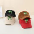 2024 School Boys Baseball Hats Dinosaurs Embroidered Children Outdoor Summer Kids Caps for 2-8Years Baby Sports Hats.