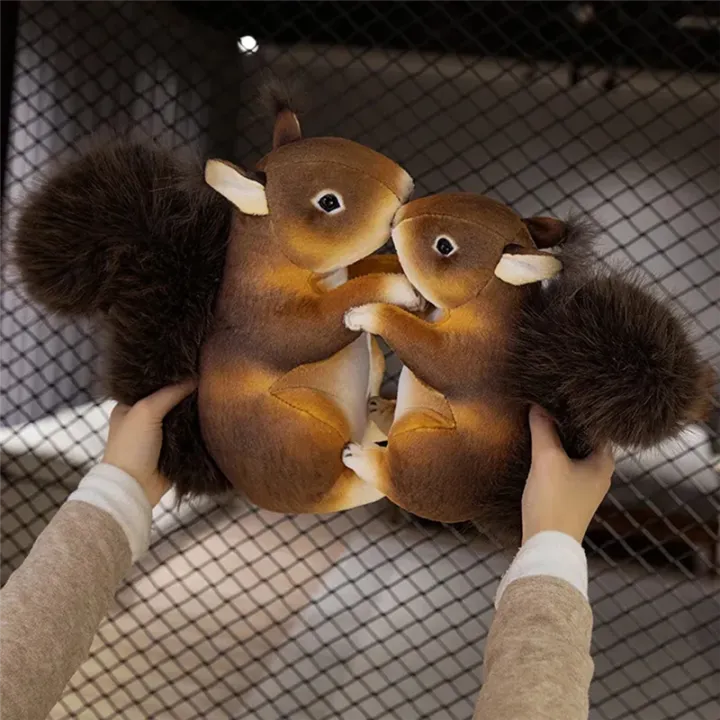 Simulation%20Cute%20Squirrel%20Plush%20Toy%20Soft%20Stuffed%20Cartoon%20Animal%20Doll%20Home%20Decoration%20Birthday%20Gift%2021cm%20-%20Image%209